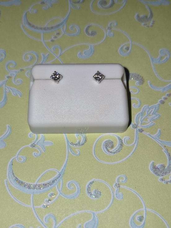 Jewelry - Moissante 925 Sterling Silver Stud Earrings